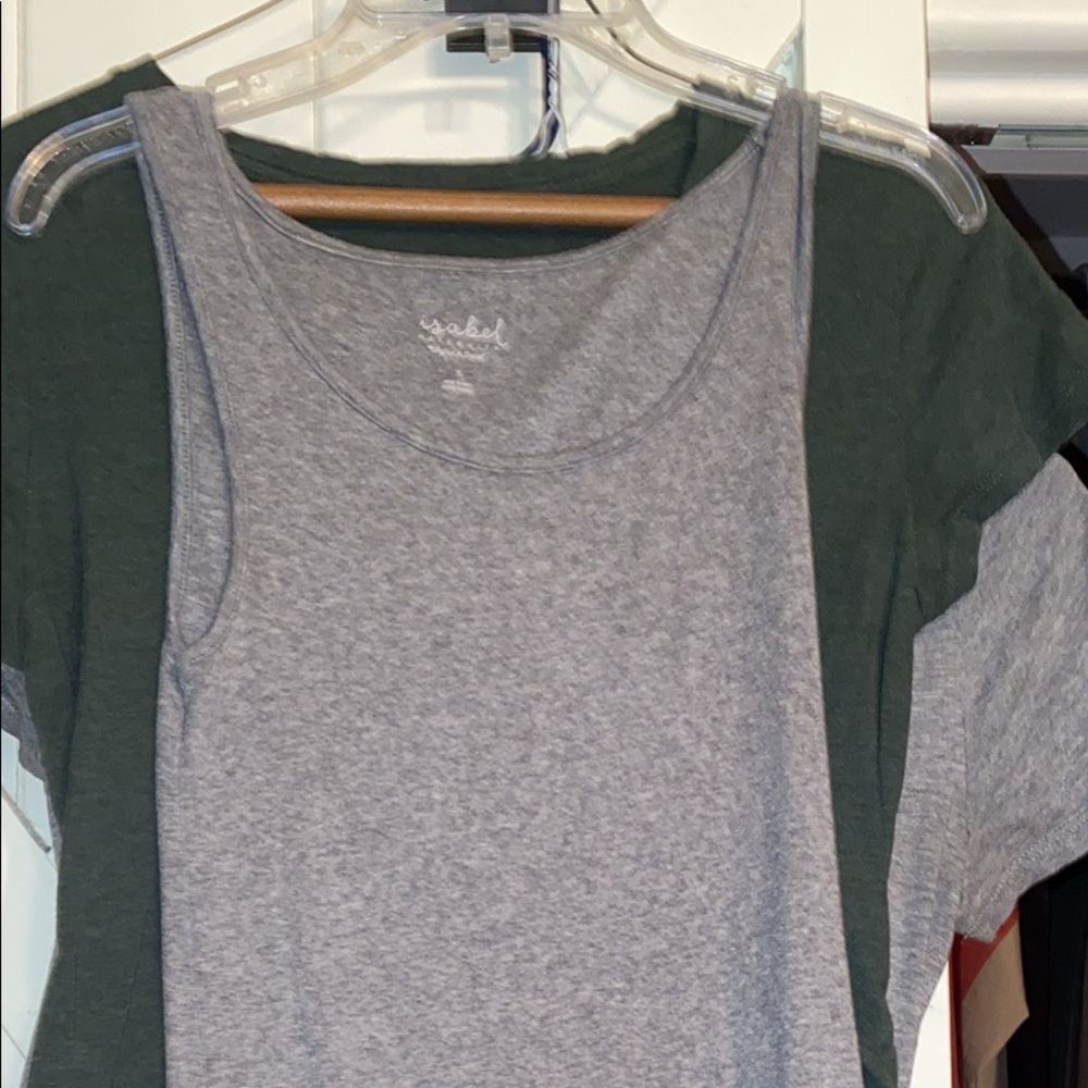 Small maternity tank top